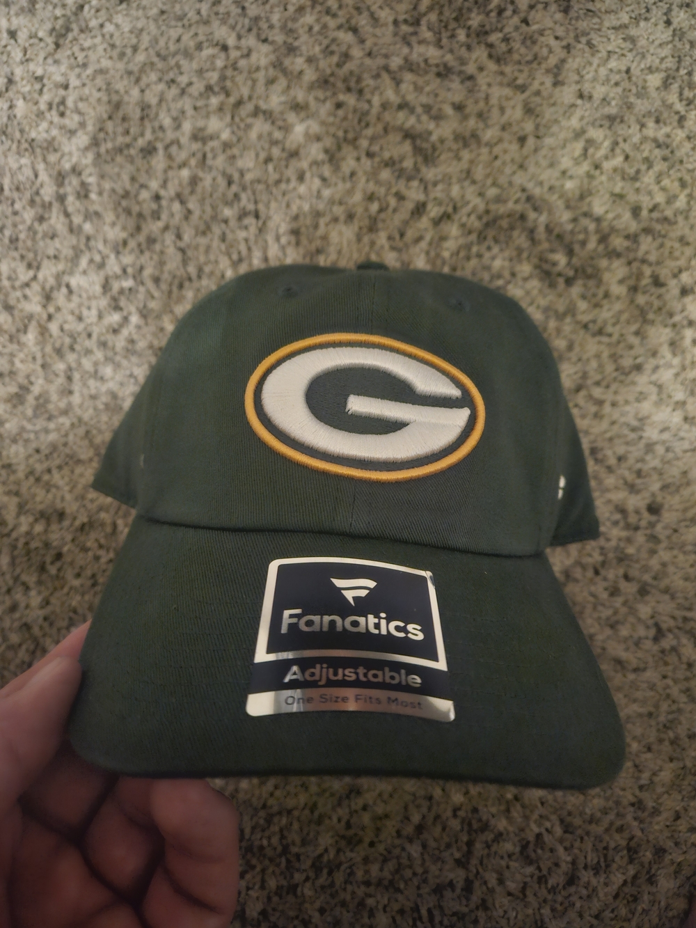 Fanatics Green Green Bay Packers Unstructured Cap
